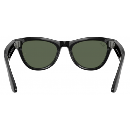 Умные очки Ray-Ban Meta* Skyler Gen 2 Shiny Black, Солнцезащитные линзы G-15 Green (RW4014)